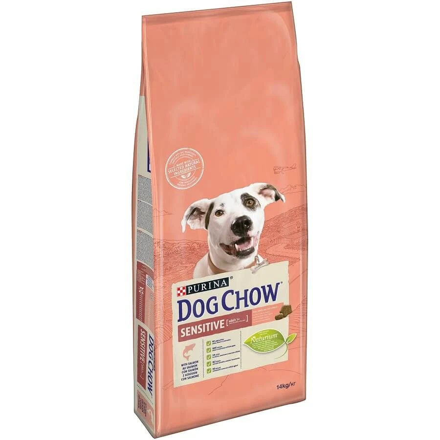 Purina Dog Chow Chien Sensitive Saumon 14 Kg 3 Purina Dog Chow Chien Sensitive Saumon 14 Kg