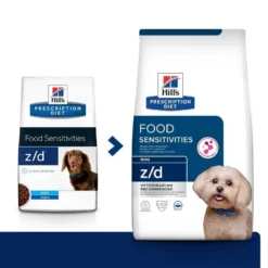Hill's Prescription Diet Canine Z/D MINI AB+ 1 Kg -Toutouly Soldes Magasin 52742045245 0 prescription diet chien z d mini croquettes