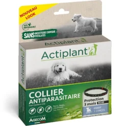 Actiplant Collier Antiparasitaire Noir Chiot