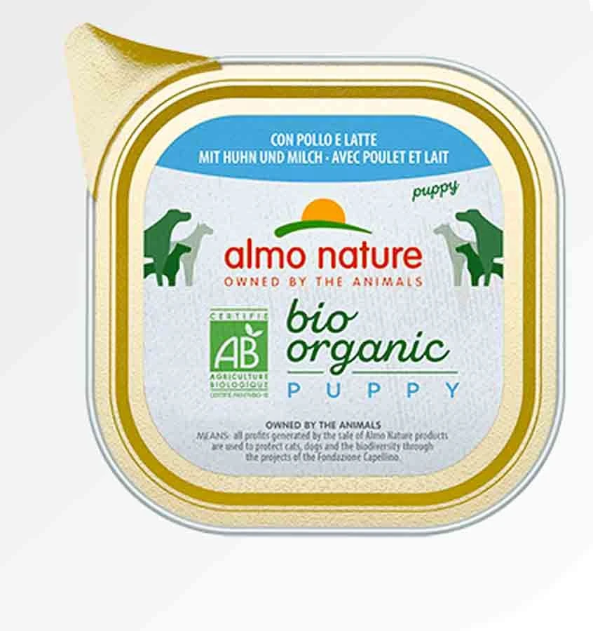 Almo Nature Chiot Bio Maintenance Poulet Lait 32 X 100 G 3 Almo Nature Chiot Bio Maintenance Poulet Lait 32 X 100 G