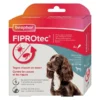 Beaphar Fiprotec Spot-on Chien 10 - 20 Kg X4 -Toutouly Soldes Magasin beaphar fiprotec spot on chien 10 20 kg 4 pipettes