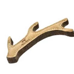 Bubimex Jouet Bois De Cerf Cuir Naturel Et Laine 26 Cm