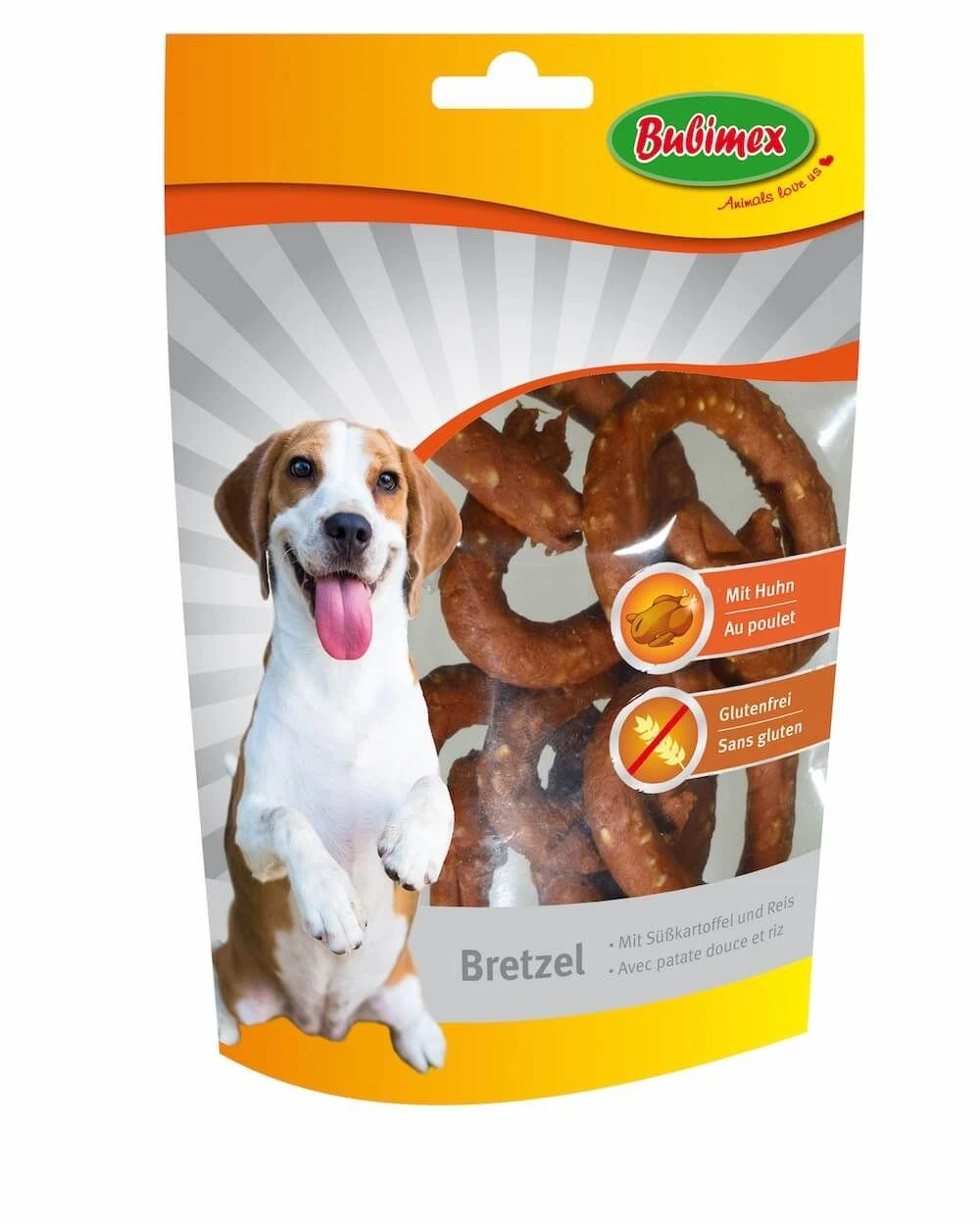 Bubimex Bretzel Friandise Au Poulet Sans Blé Pour Chien X5 3 Bubimex Bretzel Friandise Au Poulet Sans Blé Pour Chien X5