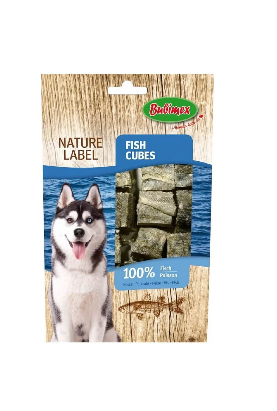Bubimex Fish Cubes Pour Chien 75 G