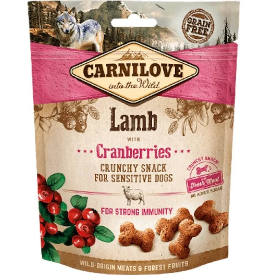 Carnilove Crunchy Snack Agneau & Cranberries Chien 200 G