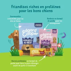 Edgard & Cooper Bonbecs Canard & Poulet Chien & Chiot 50 G 17 Edgard & Cooper Bonbecs Canard & Poulet Chien & Chiot 50 G -Toutouly Soldes Magasin chien bonbec adulte naturel canard poulet 50g 7