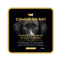 Comme Un Roi Chien Agneau Légumes 11 X 150 G