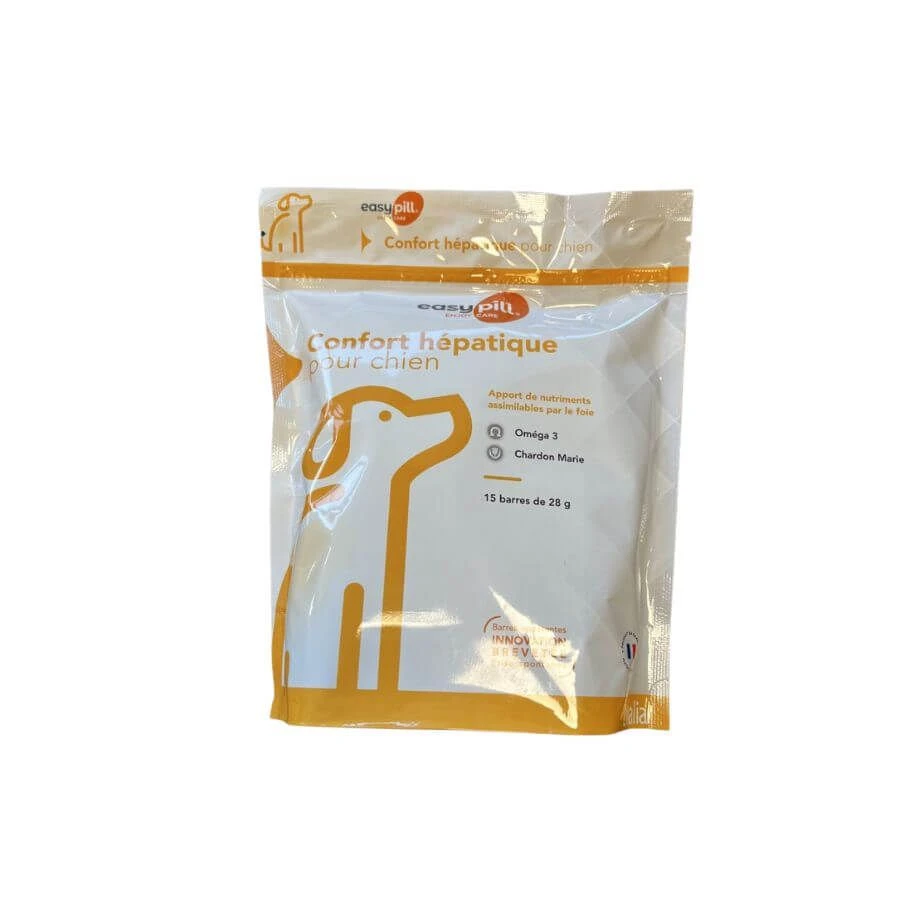 Easypill Confort Hépatique Chien 15 X 28 G 3 Easypill Confort Hépatique Chien 15 X 28 G