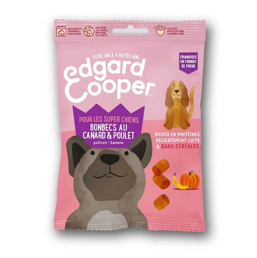 Edgard & Cooper Bonbecs Canard & Poulet Chien & Chiot 50 G 3 Edgard & Cooper Bonbecs Canard & Poulet Chien & Chiot 50 G