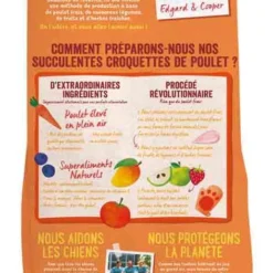 Edgard & Cooper Sans Céréales Au Poulet Frais Chien Adult 12 Kg -Toutouly Soldes Magasin edgard cooper croquettes au poulet frais chien adulte 12 kg2
