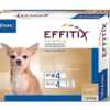 Effitix Spot On Très Petit Chien 1.5 - 4 Kg 4 Pipettes 2 Effitix Spot On Très Petit Chien 1.5 - 4 Kg 4 Pipettes -Toutouly Soldes Magasin effitix 1 5 4 x4france modific 1