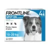 Frontline Spot On Chien De 10-20 Kg 4 Pipettes -Toutouly Soldes Magasin frontline spot on chien de 10 20 kg 4 pipettes