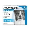 Frontline Spot On Chien De 10-20 Kg 6 Pipettes -Toutouly Soldes Magasin frontline spot on chien de 10 20 kg 6 pipettes