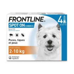 Frontline Spot On Chien De 2-10 Kg 4 Pipettes