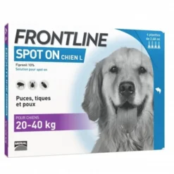 Frontline Spot On Chien De 20-40 Kg 6 Pipettes