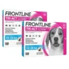 Frontline Tri Act Spot On Chien Moyen 10 - 20 Kg 6 Pipettes + 3 Pipettes -Toutouly Soldes Magasin frontline3 1