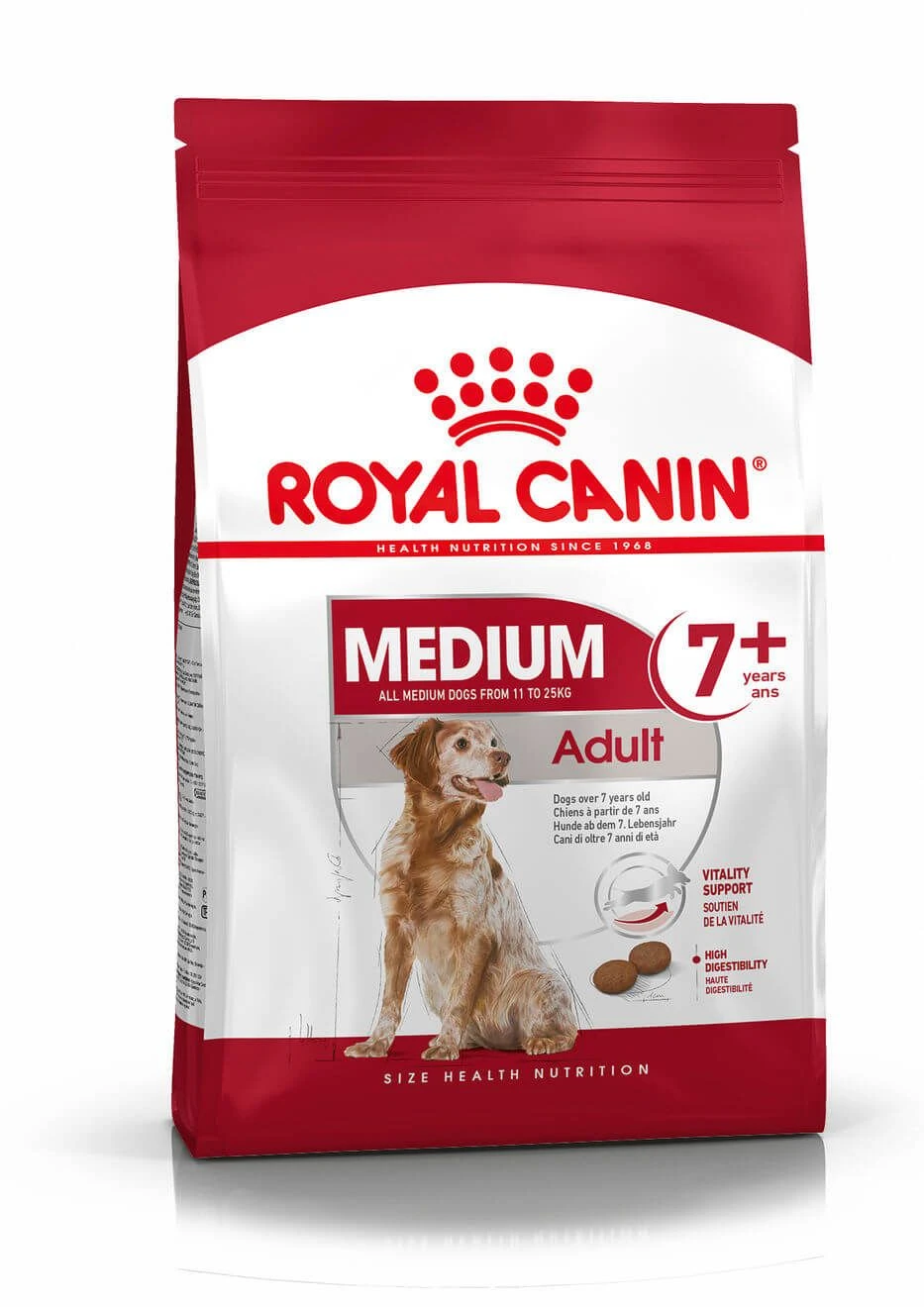 Royal Canin Medium Adult + De 7 Ans 4 Kg