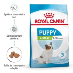 Royal Canin Vet Puppy X-Small Chiot De 2 à 10 Mois 3 Kg -Toutouly Soldes Magasin royal canin puppy x small chiot 9 1