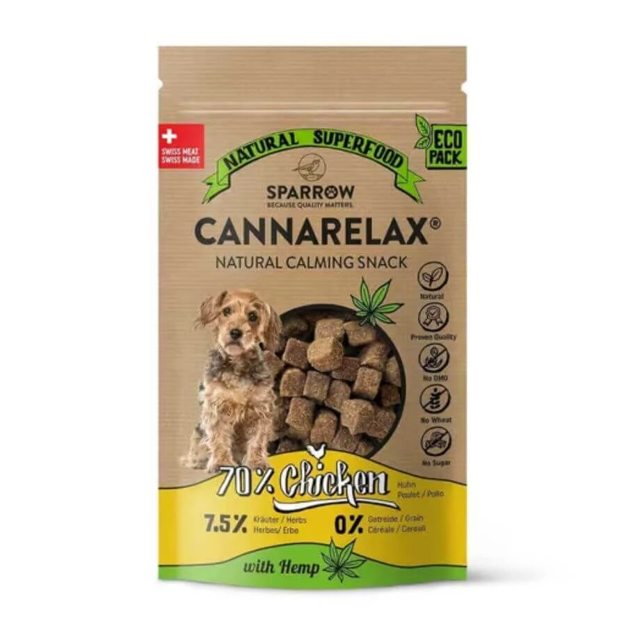 Sparrow Friandises CannaRelax Chien 200 G 3 Sparrow Friandises CannaRelax Chien 200 G
