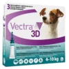 Vectra 3D Chien 4 à 10 Kg 3 Pipettes