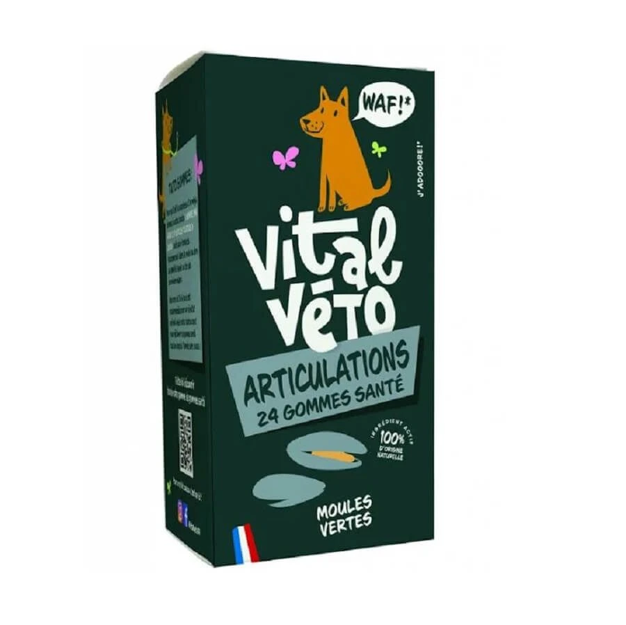 Vitalvéto Gommes Articulations Chien X24 2 Vitalvéto Gommes Articulations Chien X24