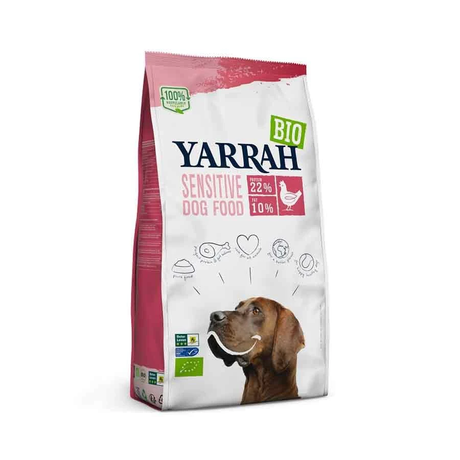 Yarrah Bio Croquettes Sensitive Au Poulet Pour Chien Adulte 2 Kg 3 Yarrah Bio Croquettes Sensitive Au Poulet Pour Chien Adulte 2 Kg